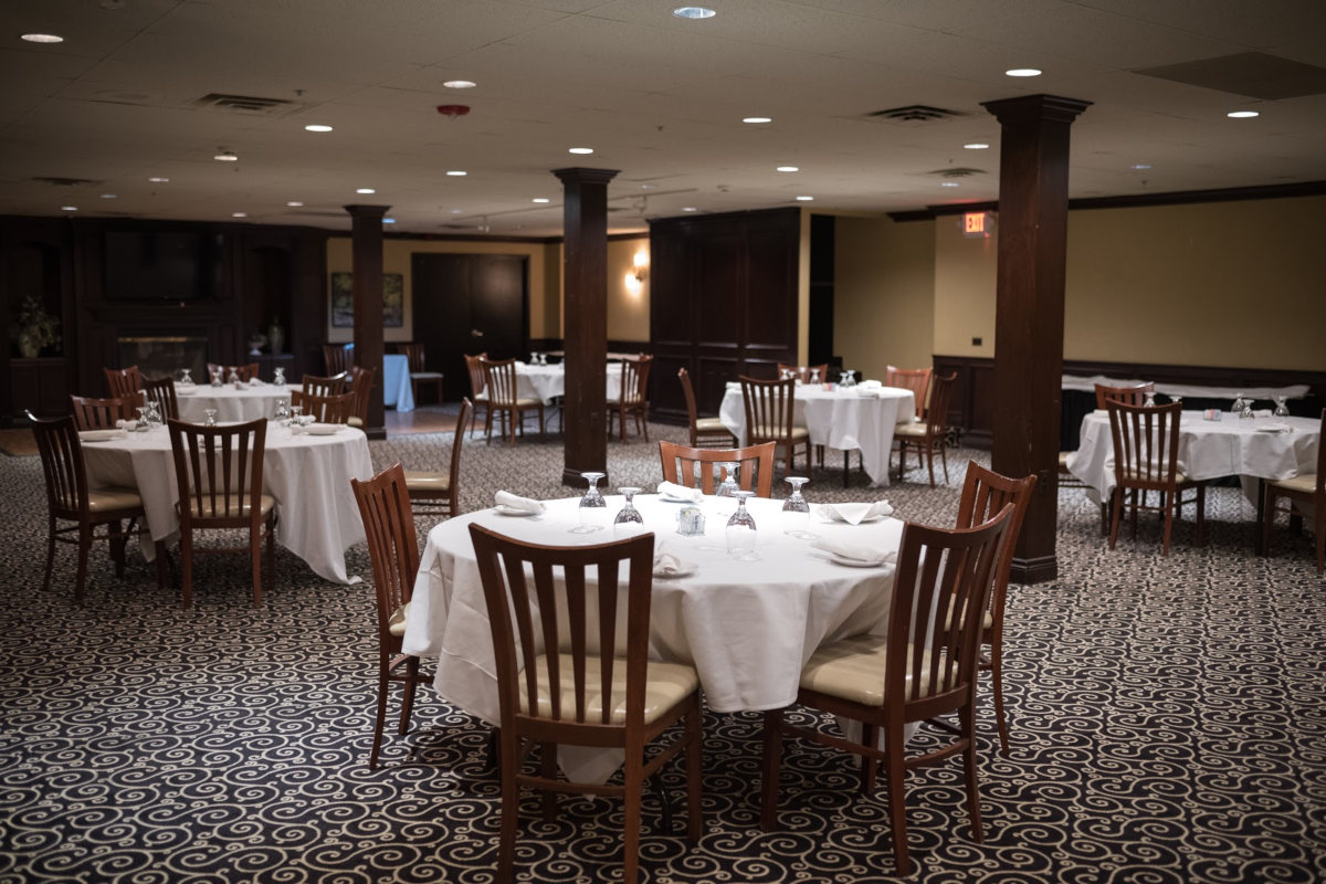 Private parties section of the restaurant